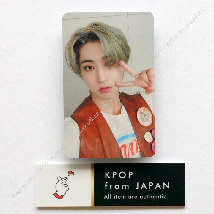 Han Stray Kids Social Path Tarjeta fotográfica oficial JAPAN POB FC Tarjeta fotográfica Fan 