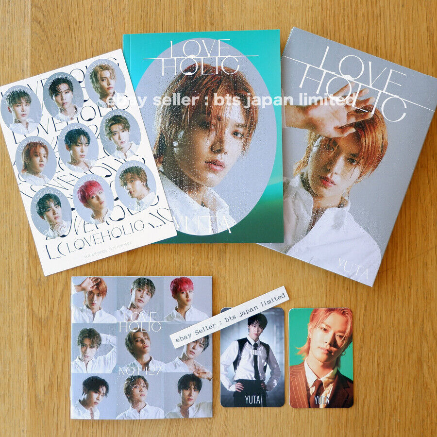 NCT 127 LOVEHOLIC + Juego oficial de 2 tarjetas fotográficas TAEYONG MARK HAECHAN YUTA JAEHYUN 