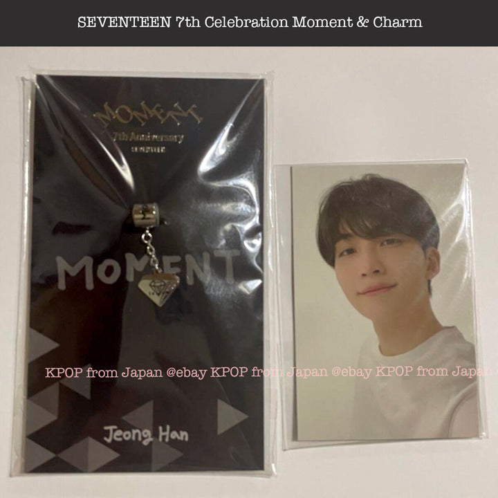 SEVENTEEN 7th Anniversary Moment Bracelet Charm Photocard Set Japan MD