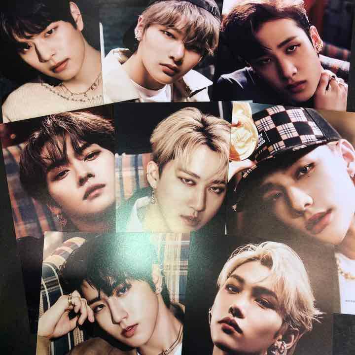 Stray Kids ALL IN Official TOWER RECORDS Clear Photo card Flyer Benefit