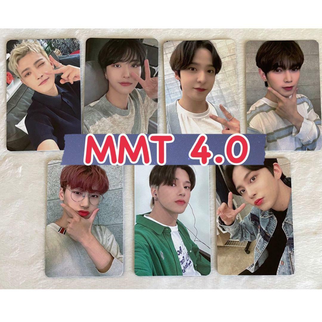 ATEEZ MMT oficial Mi gusto musical Tarjeta fotográfica PC ver.4 ZERO FEVER Part.2 