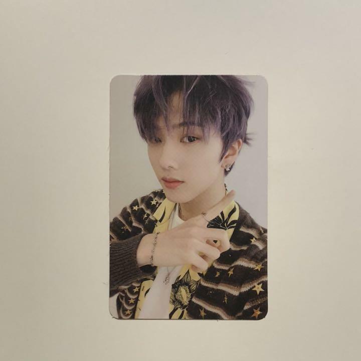 NCT DREAM Hot Sauce Jisung Tarjeta fotográfica oficial PC Crazy Bolling Chilling Cafe 7 