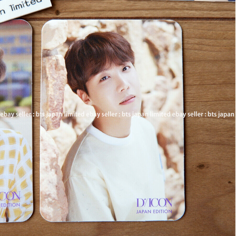 BTS DICON Vol.2 DETRÁS de Japón Edición especial Photocard Tarjeta fotográfica PC 