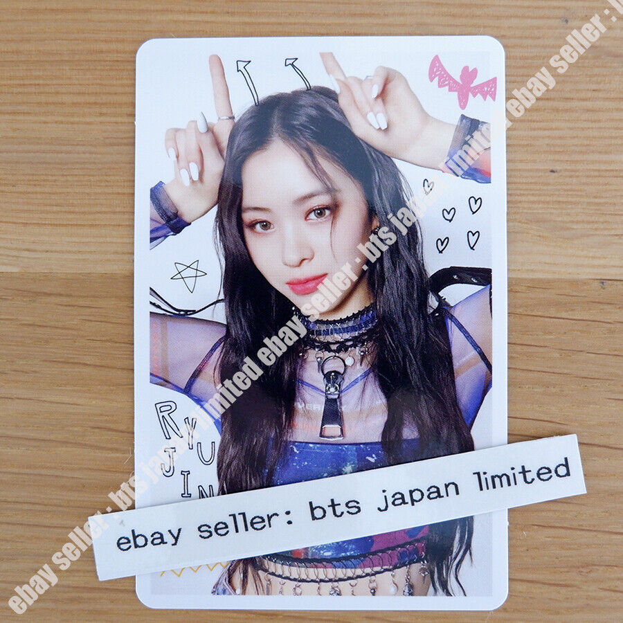 ITZY Ryujin Blah Blah Blah Photocard A B Normal Japan FC MIDZY Fan Photo card