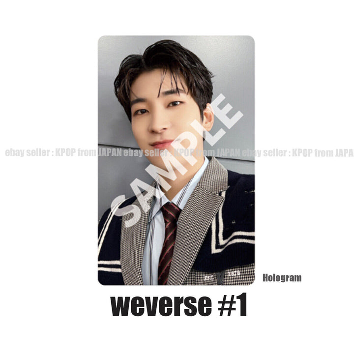 WONWOO SEVENTEEN FML POB photocard CARAT weverse UMS HMV Tower records