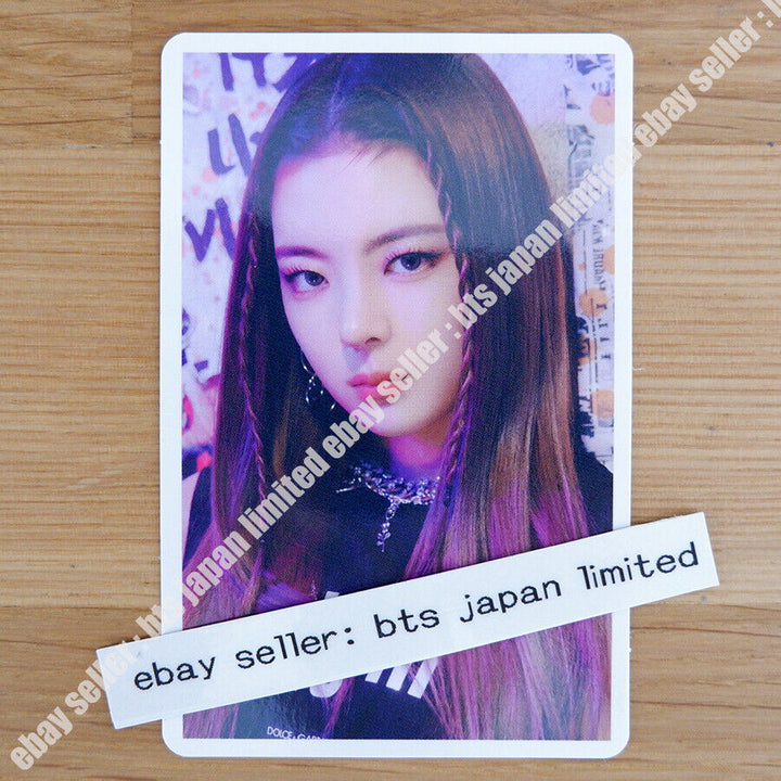 ITZY Lia Blah Blah Blah Photocard A B Normal Japan FC MIDZY Fan Photo card