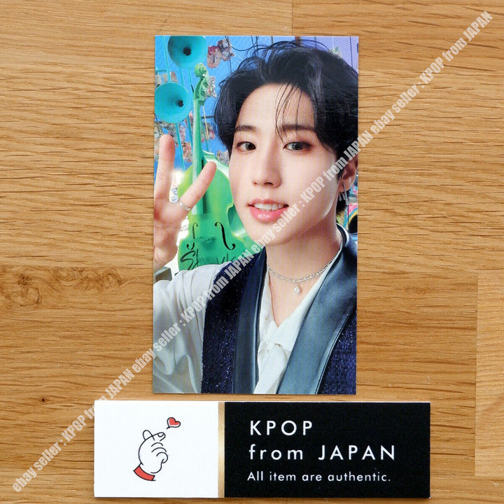 Han Stray Kids THE SOUND Tarjeta fotográfica oficial JAPAN POB FC Fanclub Tarjeta fotográfica PC 