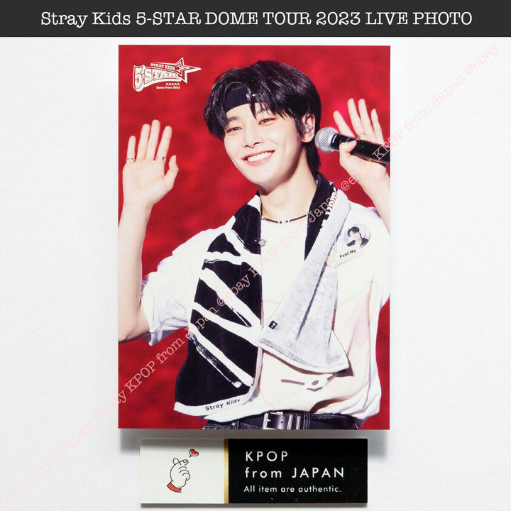 Stray Kids 5-STAR DOME TOUR 2023 LIVE Photo Photocard Bang chan Lee know Hyunjin