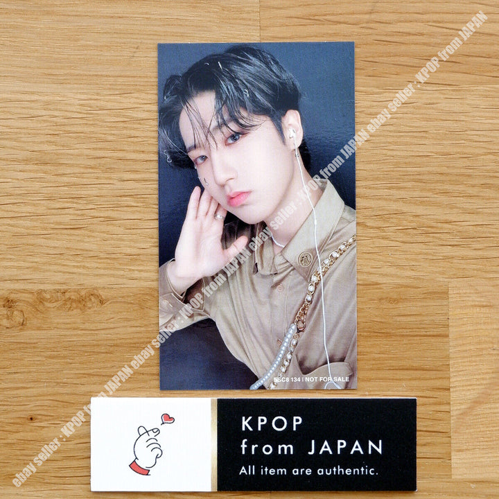 Han Stray Kids THE SOUND Tarjeta fotográfica oficial JAPAN POB FC Fanclub Tarjeta fotográfica PC 