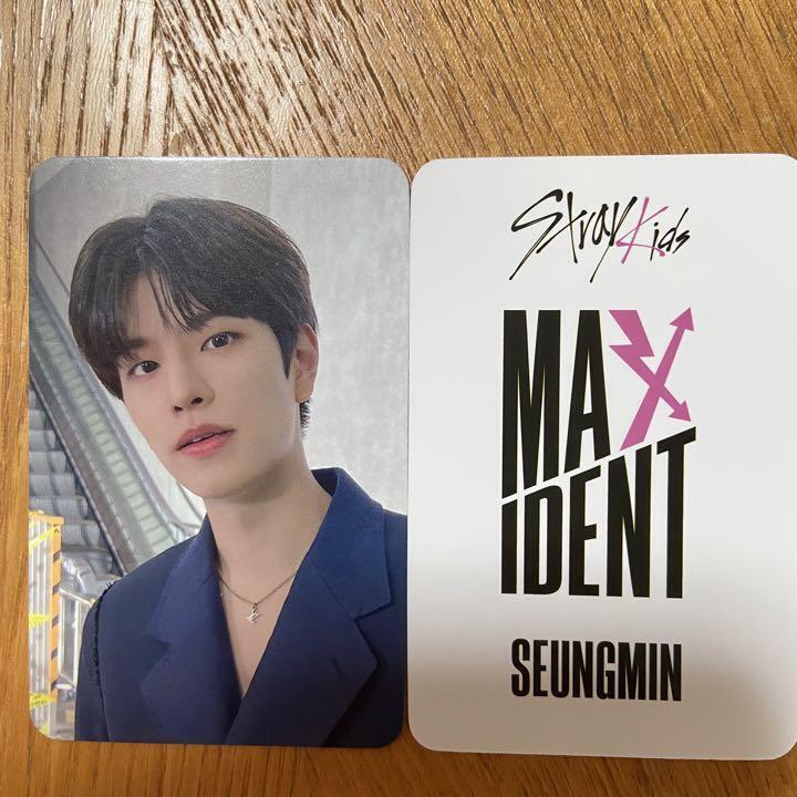 Stray Kids MAXIDENT Music Korea Photocard Hyunjin Felix Han Lee Know BangChan