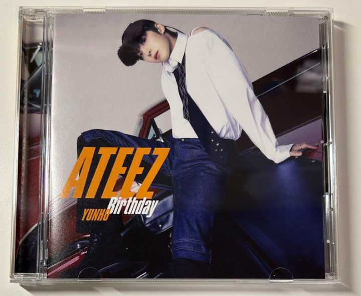 YUNHO ATEEZ Birthday JAPAN POB LUCKY DRAW ALBUM PHOTOCARD ATINY SOLO UMS