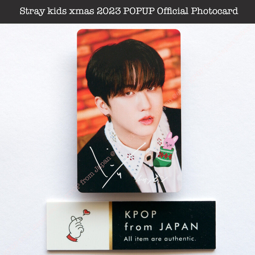 Stray kids 2023 Xmas POPUP Japan limited Official Photocard