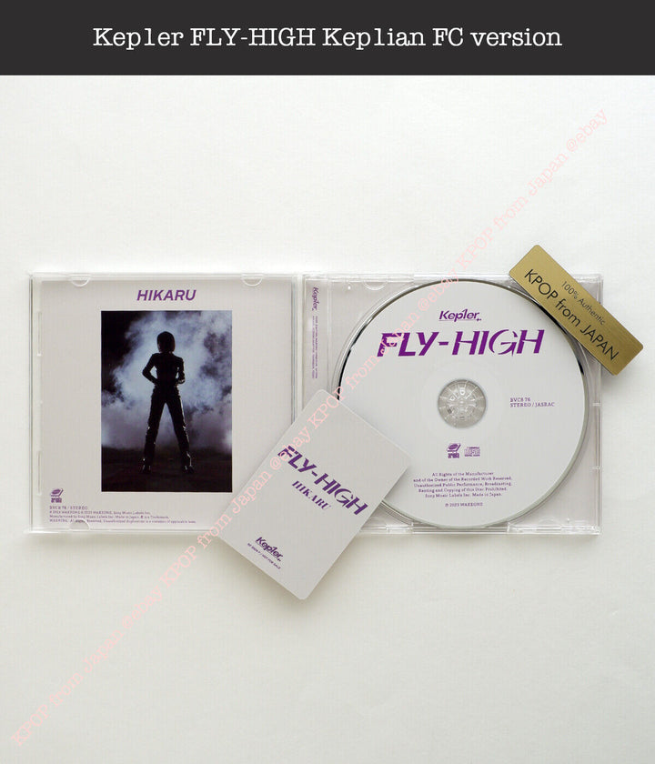 Kep1er FLY HIGH Official Kep1ian ver. CD + Photocatd JPFC Fan club FLY-HIGH