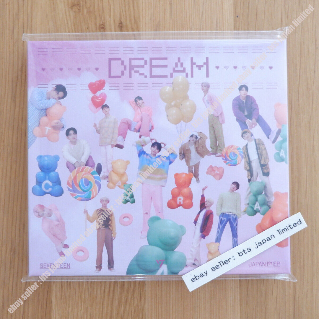 SEVENTEEN DREAM Japan Limited A / B / C / D / S / F / CARAT Club de fans 