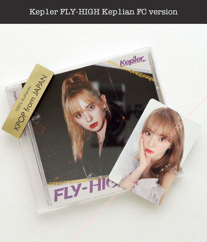 Kep1er FLY HIGH Official Kep1ian ver. CD + Photocatd JPFC Fan club FLY-HIGH