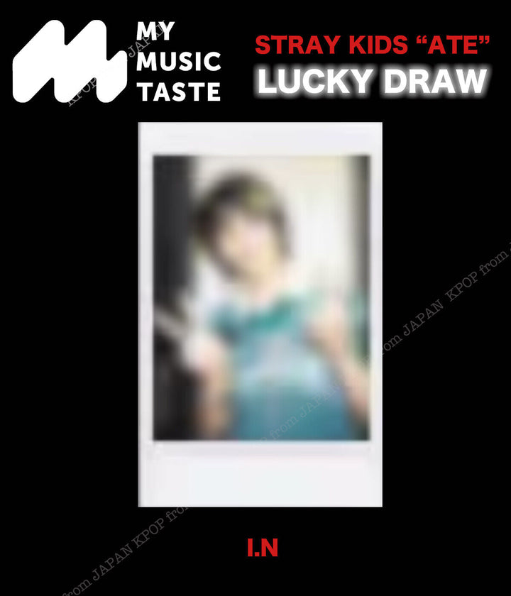 PRE STRAY KIDS ATE MMT LUCKY DRAW EVENT OFFIClAL POLAROID PHOTOCARD MYMUSICTASTE