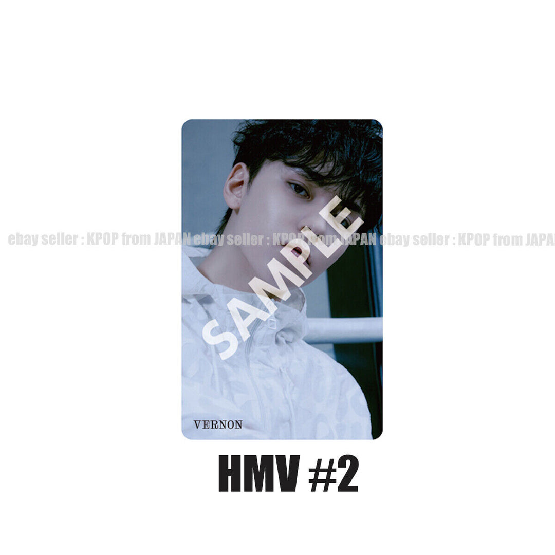 VERNON SEVENTEEN FML POB photocard CARAT weverse UMS HMV Tower R