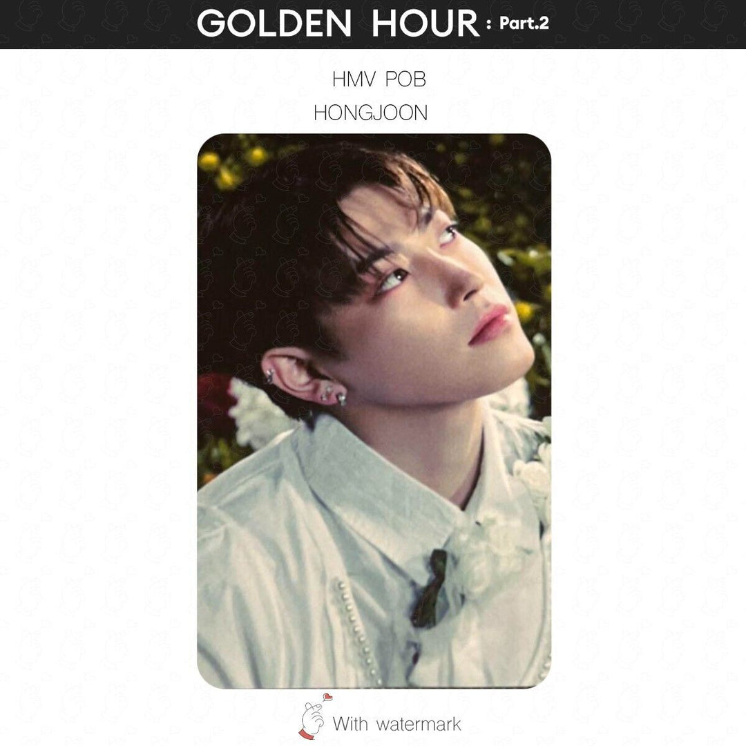 ATEEZ GOLDEN HOUR Part.2 JAPAN STORE BENEFIT POB PHOTOCARD JPFC UMS HMV pt2