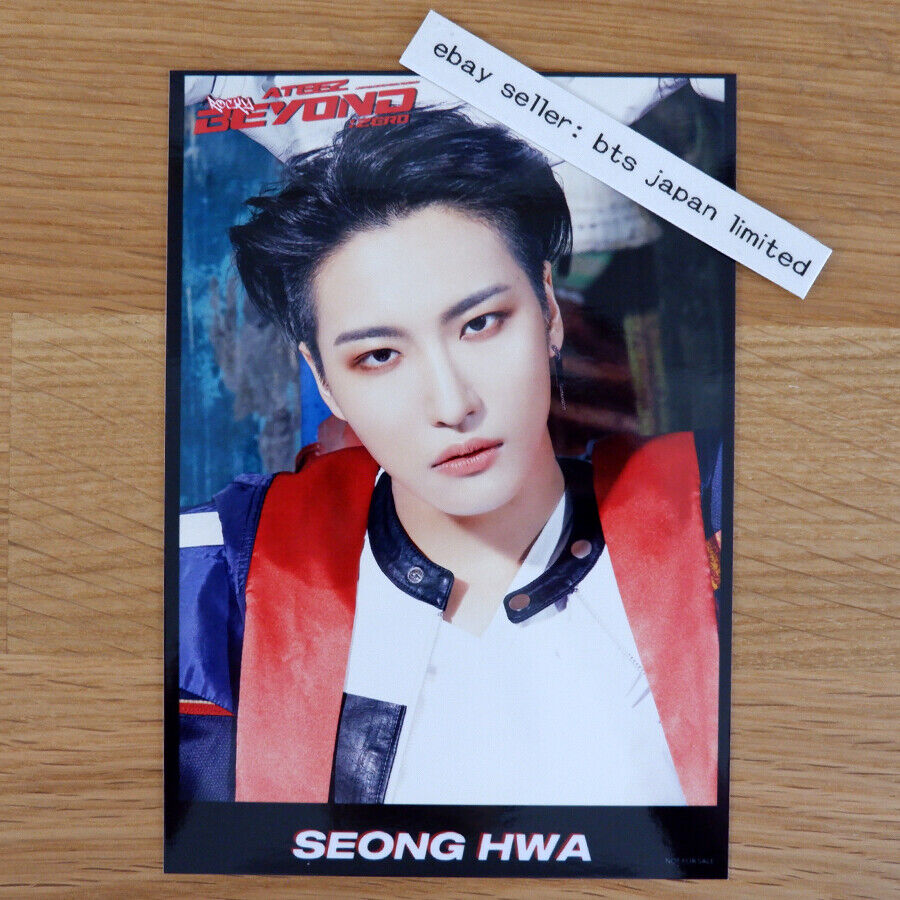 ATEEZ SEONGHWA BEYOND : ZERO ATINY A B HMV Tower records POB Photocard PC