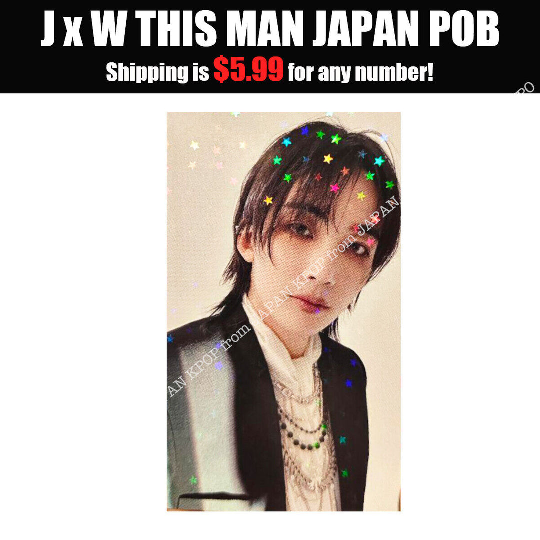 JEONGHAN X WONWOO THIS MAN Japan Limited POB Lucky draw Photocard Seventeen