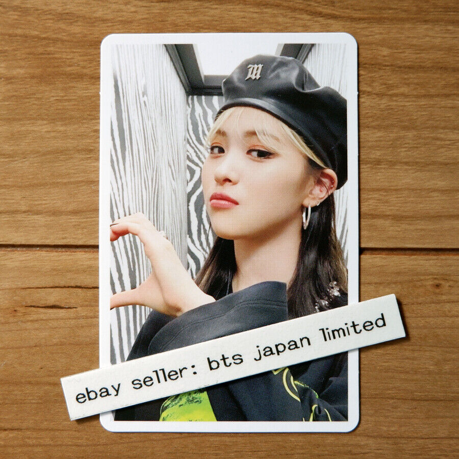 ITZY Ryujin IT'z Tarjeta fotográfica oficial Tarjeta fotográfica AB 1st Limited Japan PC 