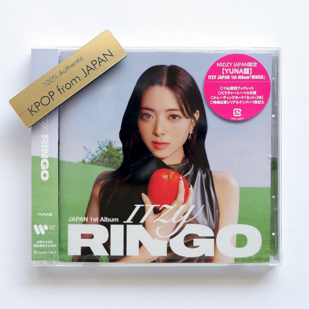 Unopened ITZY RINGO MIDZY JAPAN ver. Yeji Yuna Lia Ryujin Chaeryeong ALBUM