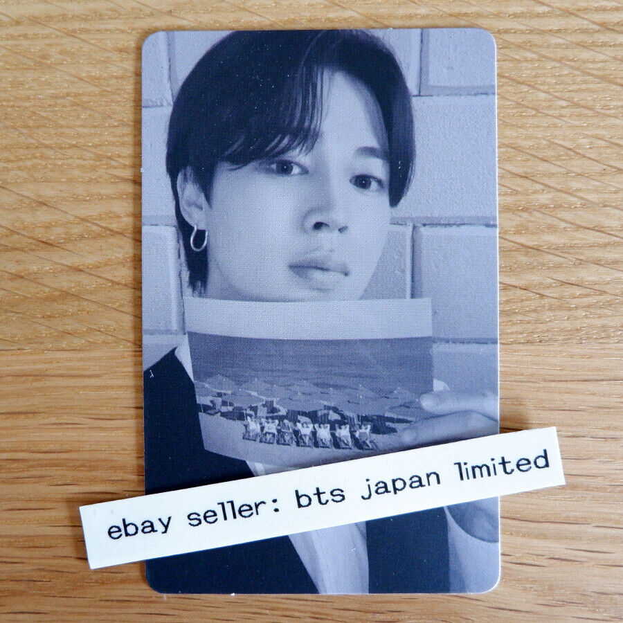 BTS JIMIN PROOF Tarjeta fotográfica oficial Estándar Compacto Fan club Holograma PC 