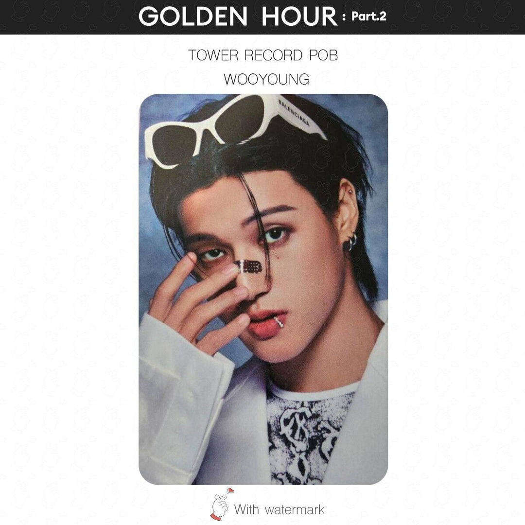 ATEEZ GOLDEN HOUR Part.2 JAPAN STORE BENEFIT POB PHOTOCARD JPFC UMS HMV pt2