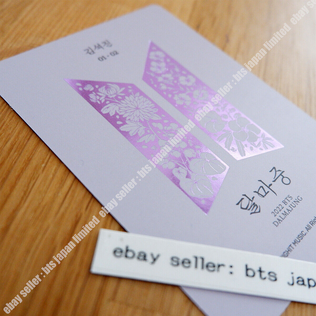 BTS JIN DALMAJUNG 2022 Special 01 02 Official Photocard Photo card