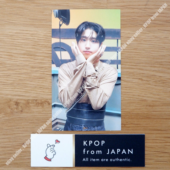 Han Stray Kids THE SOUND Tarjeta fotográfica oficial JAPAN POB FC Fanclub Tarjeta fotográfica PC 