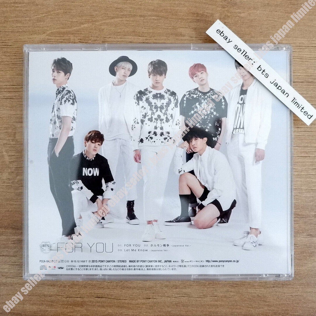 BTS FOR YOU Official Japanese Ver. Limited Edition A B 1st Anniversary CD DVD