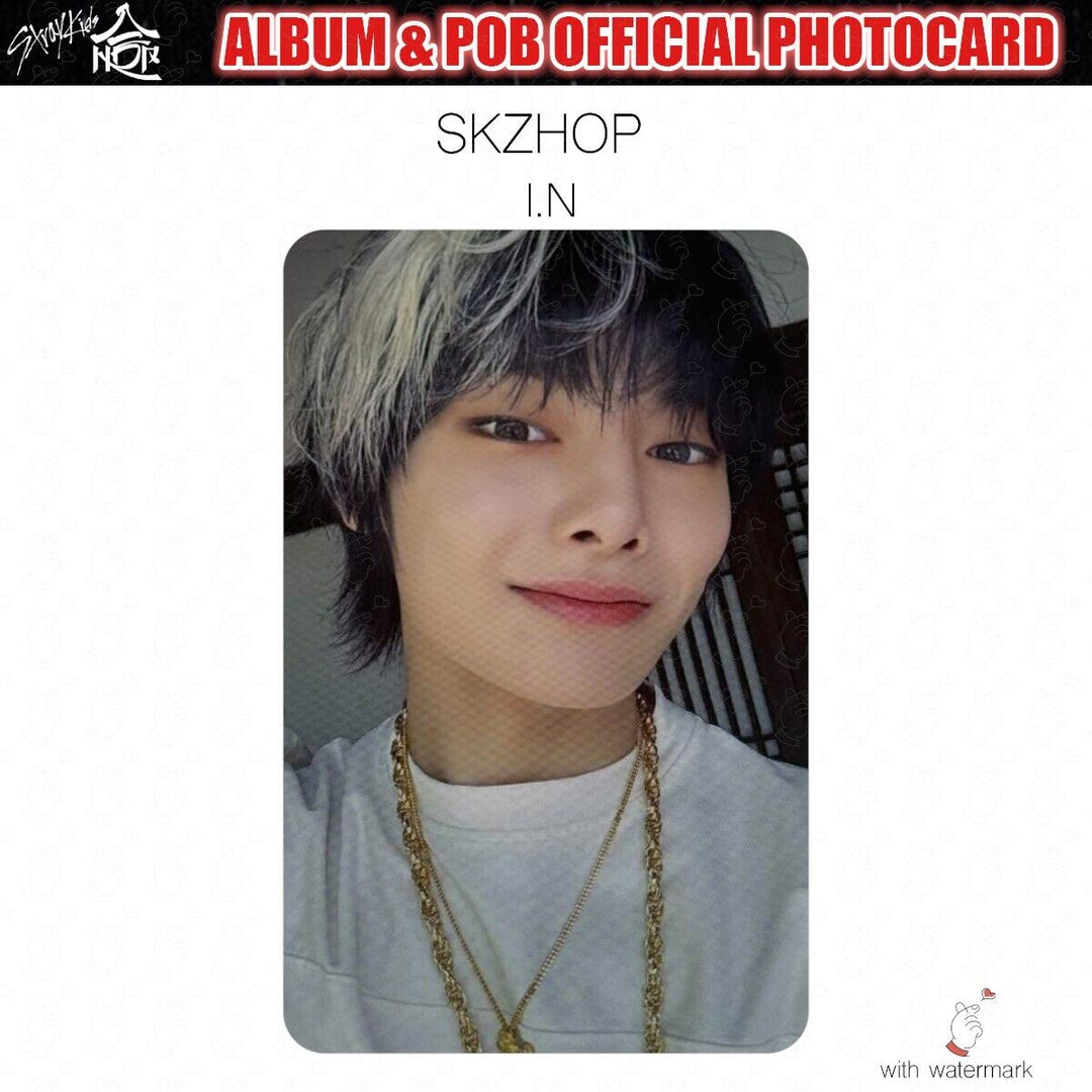 PRE STRAY KIDS SKZHOP HIPTAPE 合 HOP ALBUM PHOTO CARD JAPAN POB LUCKY DRAW