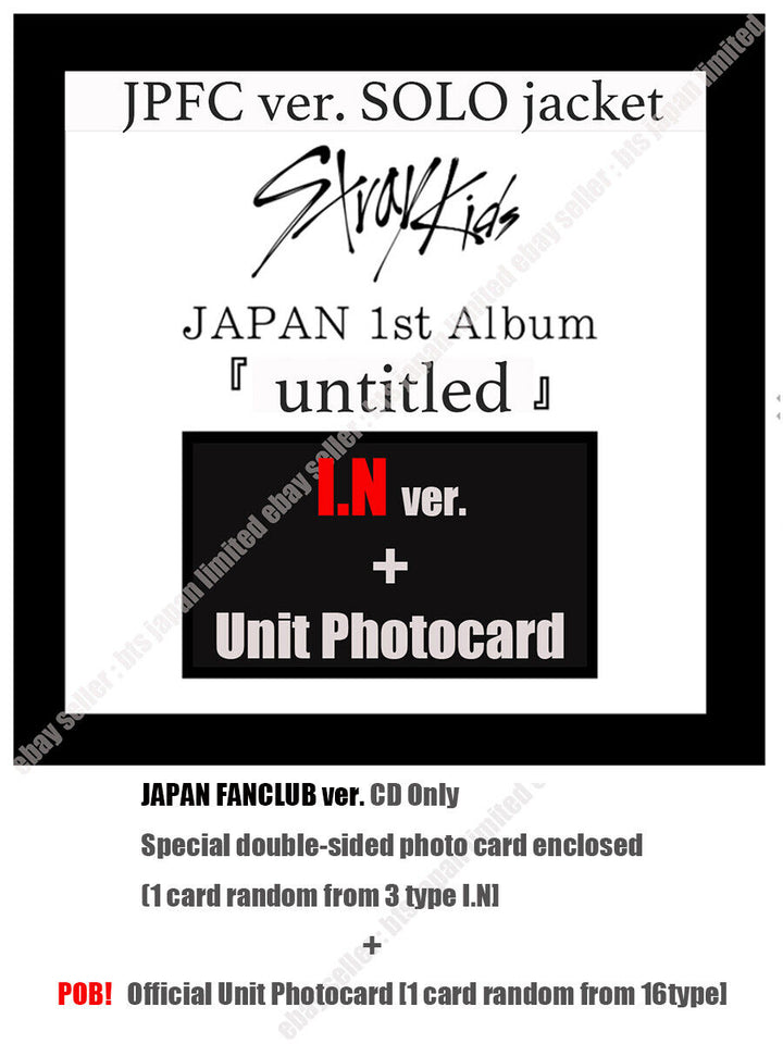 STRAY KIDS THE SOUND FC Choose POB JPFC Tower records HMV Neowing Unit