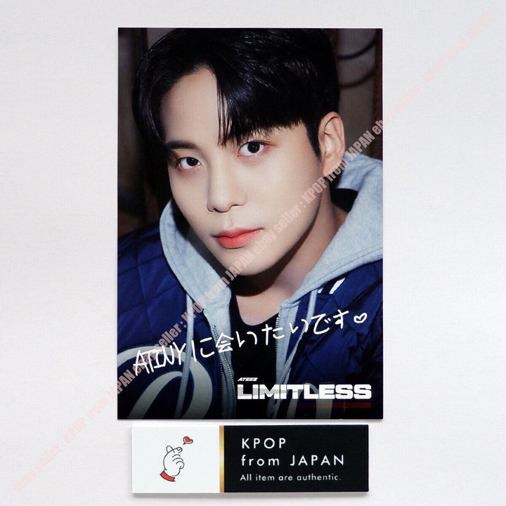 JONGHO ATEEZ Limitless Official Photocard ATINY Tower records HMV Lucky draw