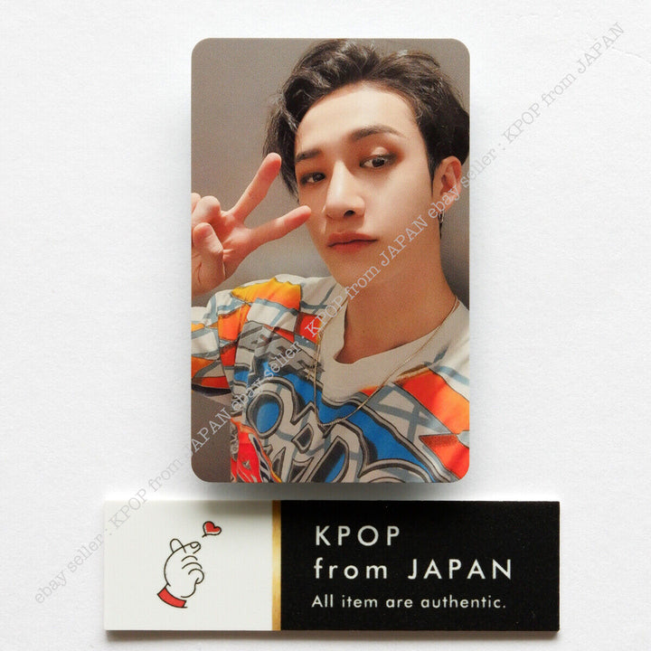 Bang chan Stray Kids Social Path Tarjeta fotográfica oficial JAPAN POB FC Tarjeta fotográfica Fan 