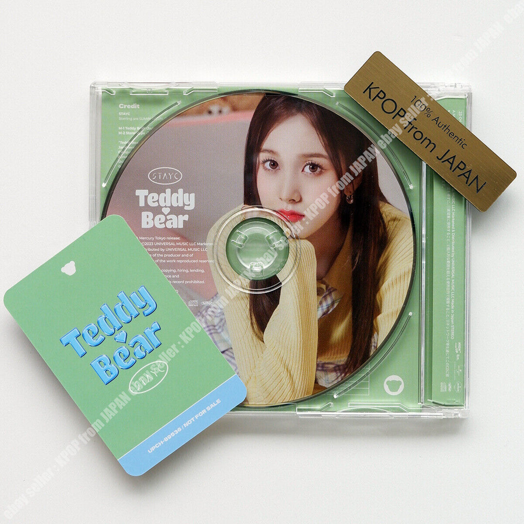 STAYC Teddy Bear Japanese Ver Official Photocard SUMIN SIEUN ISA SEEUN YOON J