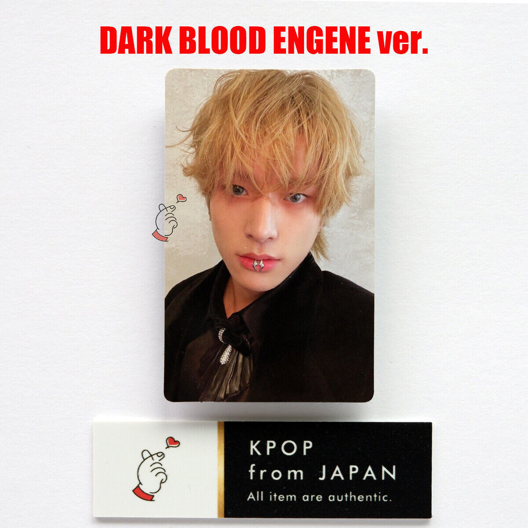 ENHYPEN DARK BLOOD ENGENE ver Official Photocard JUNGWON SUNGHOON HEESEUNG SUNOO