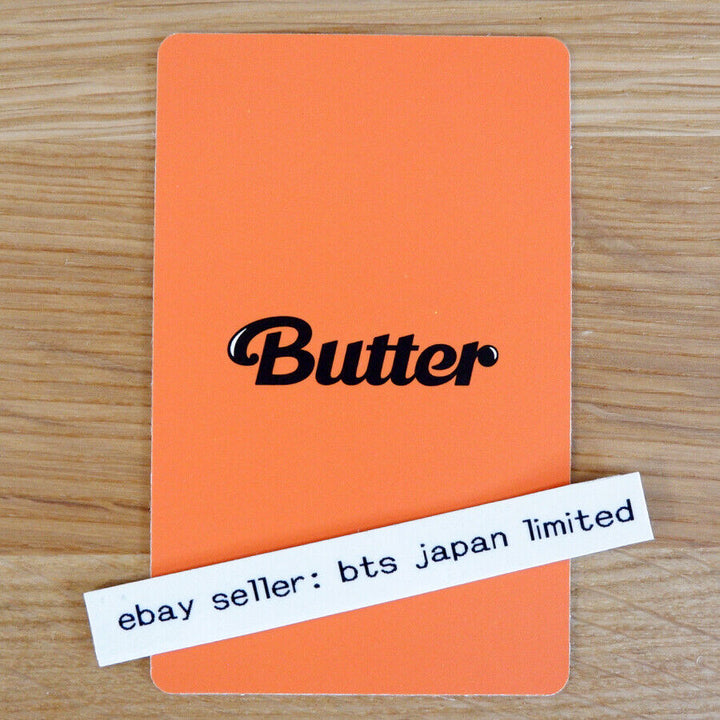 BTS Jungkook Butter Tarjeta fotográfica oficial Cream Peaches Club de fans Selfie PC JK FC 