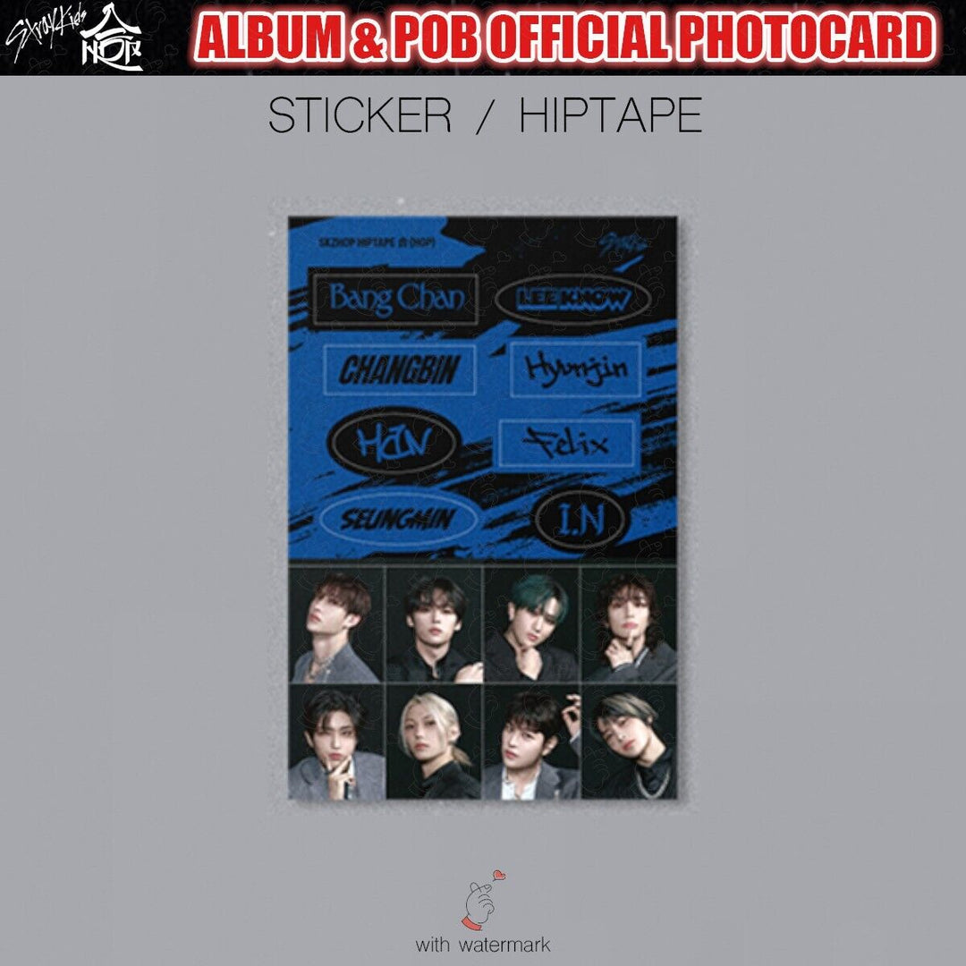 STRAY KIDS SKZHOP HIPTAPE 合 HOP ALBUM PHOTO CARD JAPAN POB LUCKY DRAW