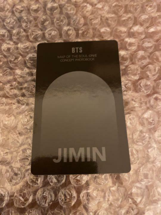 BTS JIMIN CLUE ROUTE HOLOGRAM MAP OF THE SOUL MOS ONE CONCEPT BOOK Photo card