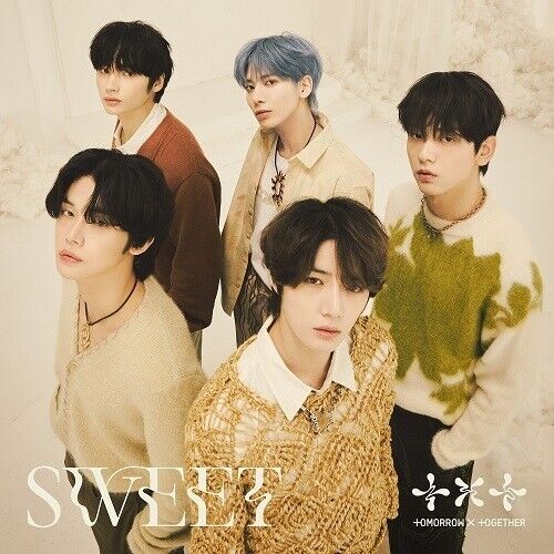 TXT SWEET weverse UMS 7net POB MAÑANA X JUNTOS Álbum de Japón 