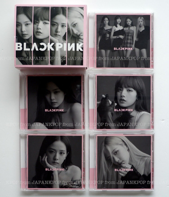 BLACKPINK KILL THIS LOVE JP version Complete set JENNIE ROSE LISA JISO Album