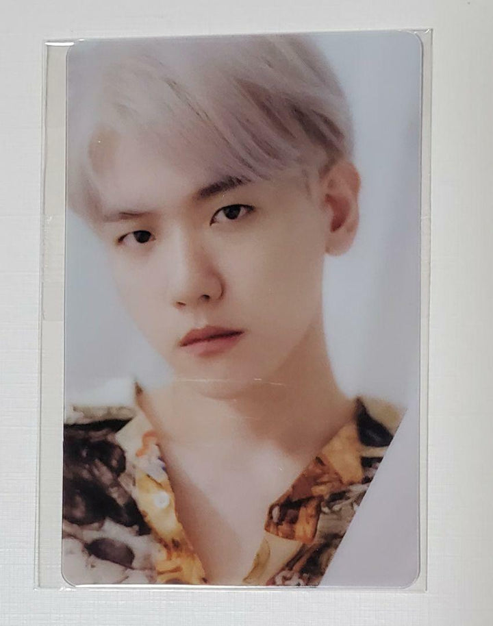 Tarjeta fotográfica BAEKHYUN "BAEKHYUN" Japón 1er mini álbum oficial Clear Photocard PC 