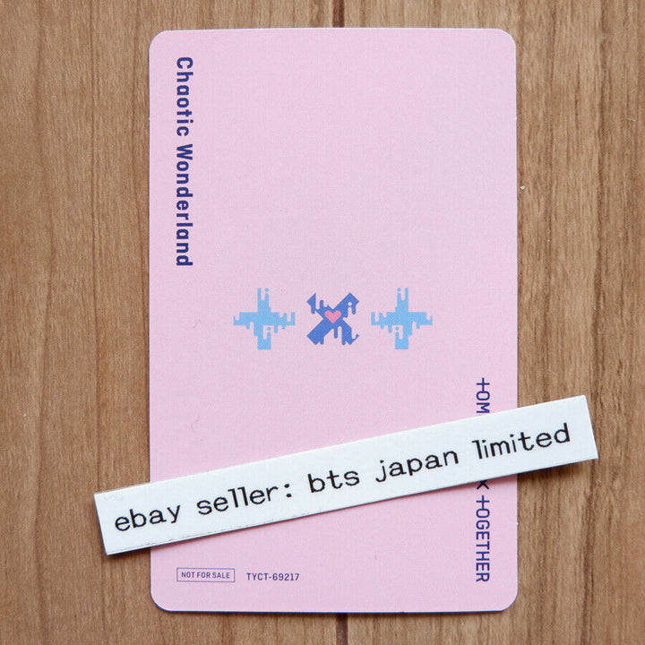 TXT Chaotic Wonderland Limited B ver. Official Unit PhotoCard Photo Card PC