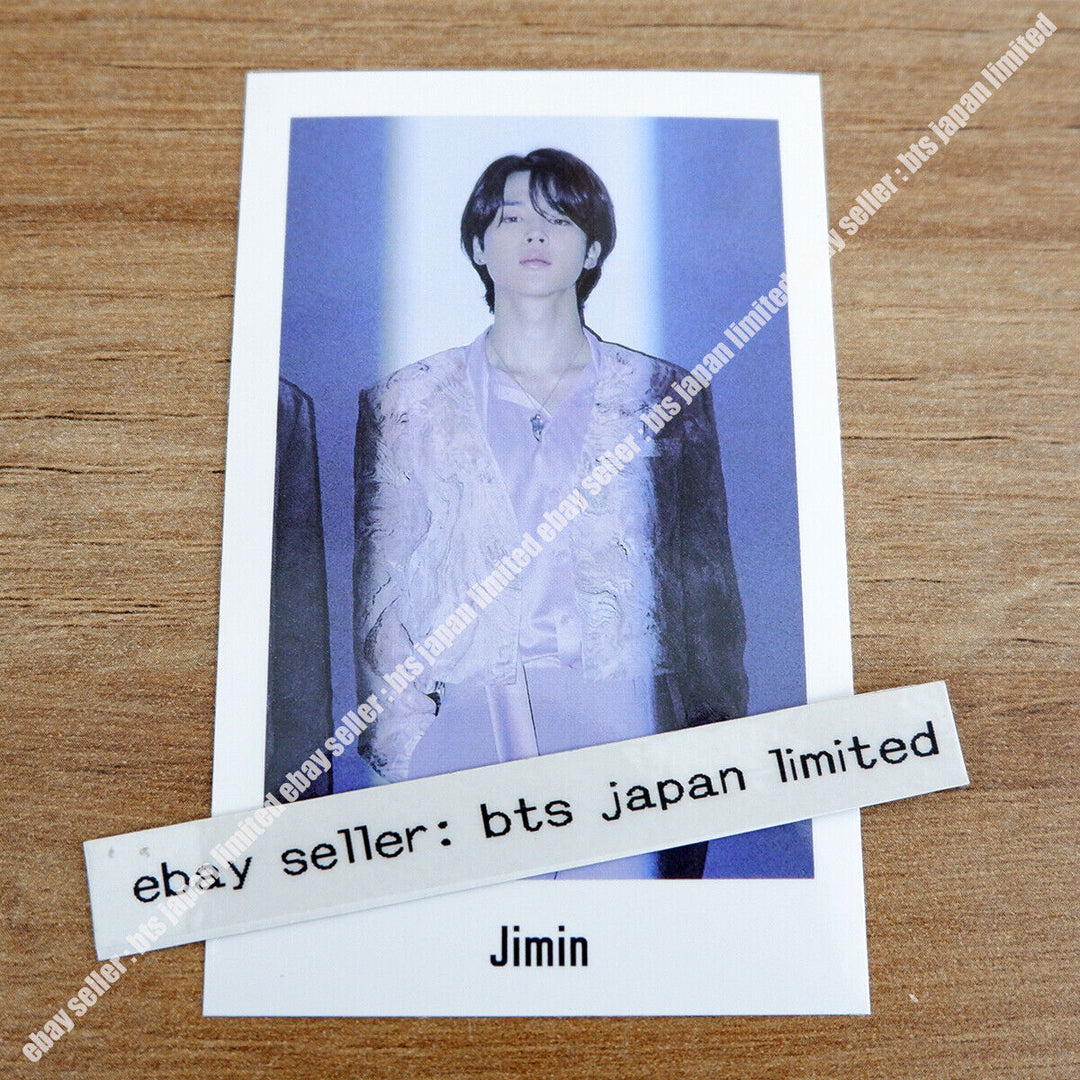 PRUEBA DE EXPOSICIÓN DE BTS en TOKIO Tarjeta fotográfica del sorteo de la suerte RM JIN SUGA JIMIN V JUNGKOOK 