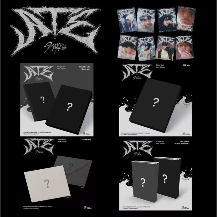 PRE STRAY KIDS SKZ ATE ONLY SEALED ALBUM wit Tracking Limited accordion Chk Boom