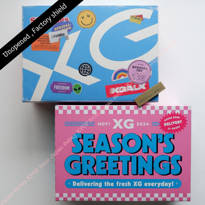 Unopened XG 2024 SEASON'S GREETINGS Special / Standard Edition Factory shield