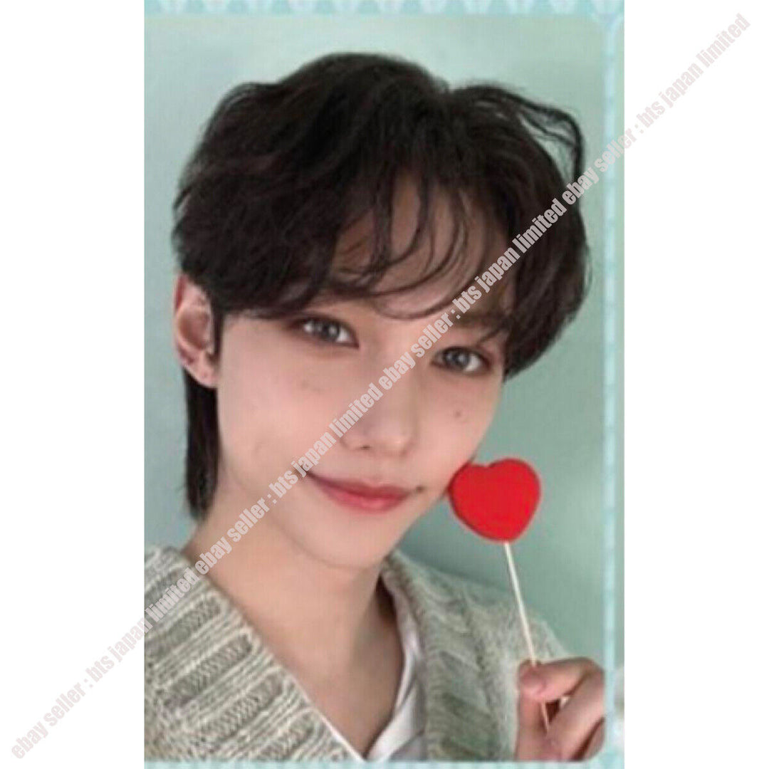 Niños callejeros NACIFIC Red Heart Photocard Hyunjin Felix Han Lee Know Bang chan IN 