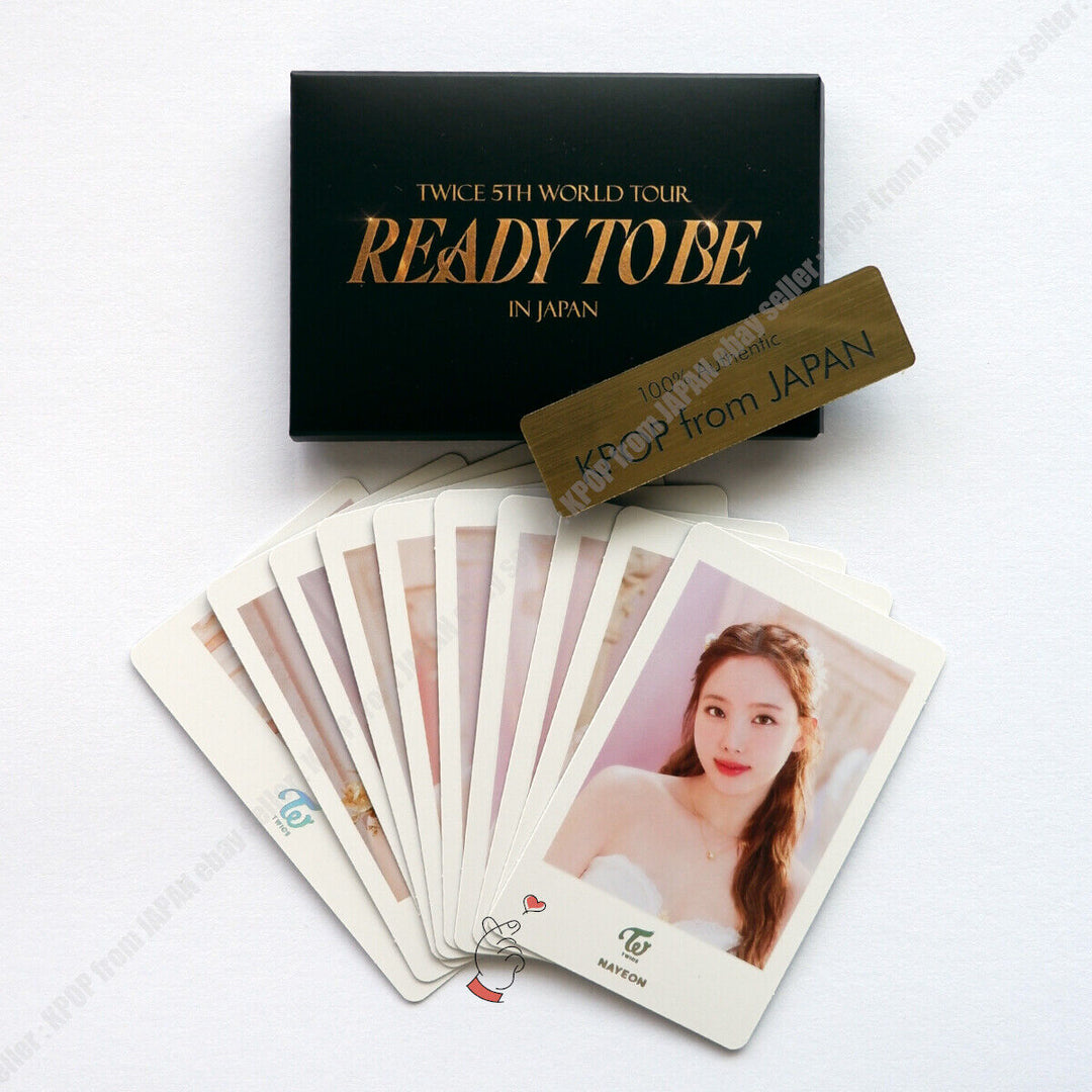 TWICE READY TO BE IN JAPAN Photocard set mina sana momo nayeon jeongyeon dahyun