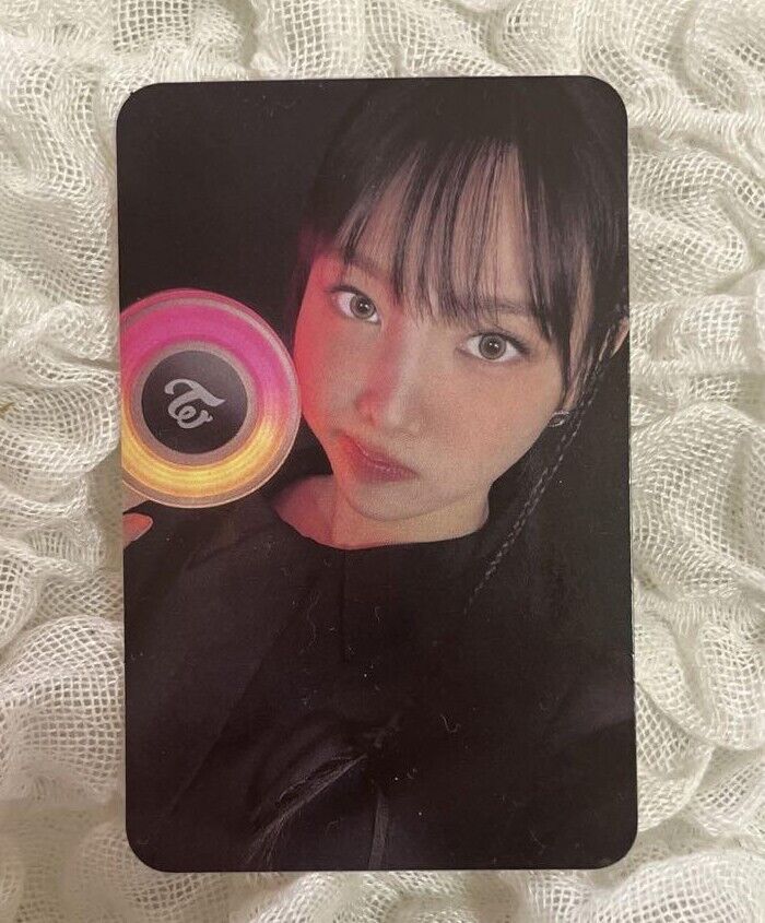 TWICE CANDY BONG JYP official Photocard mina sana momo nayeon jeongyeon dahyun